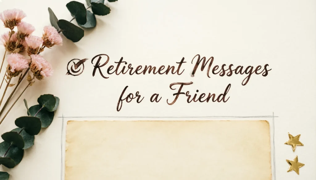  Retirement Messages for a Friend