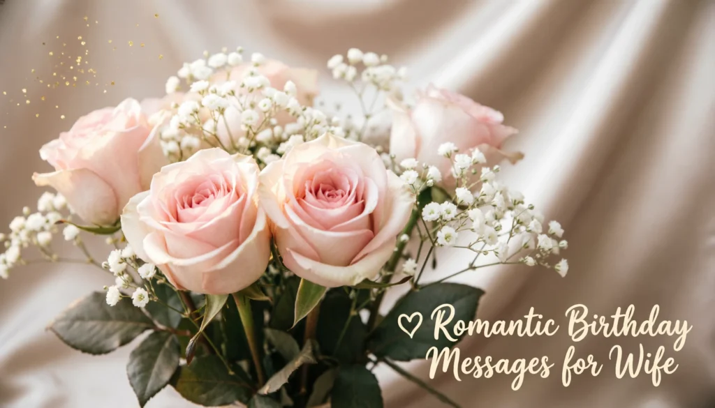  Romantic Birthday Messages for Wife