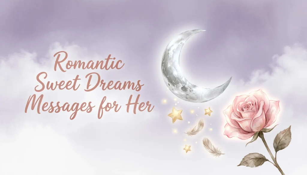 Romantic Sweet Dreams Messages for Her