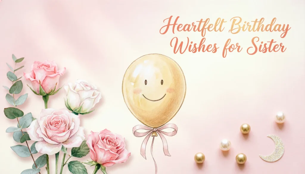 Heartfelt Birthday Wishes for Sister