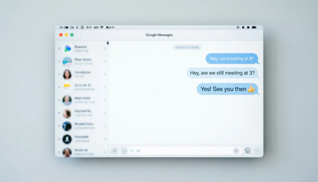 Sweet Google Messages for Mac