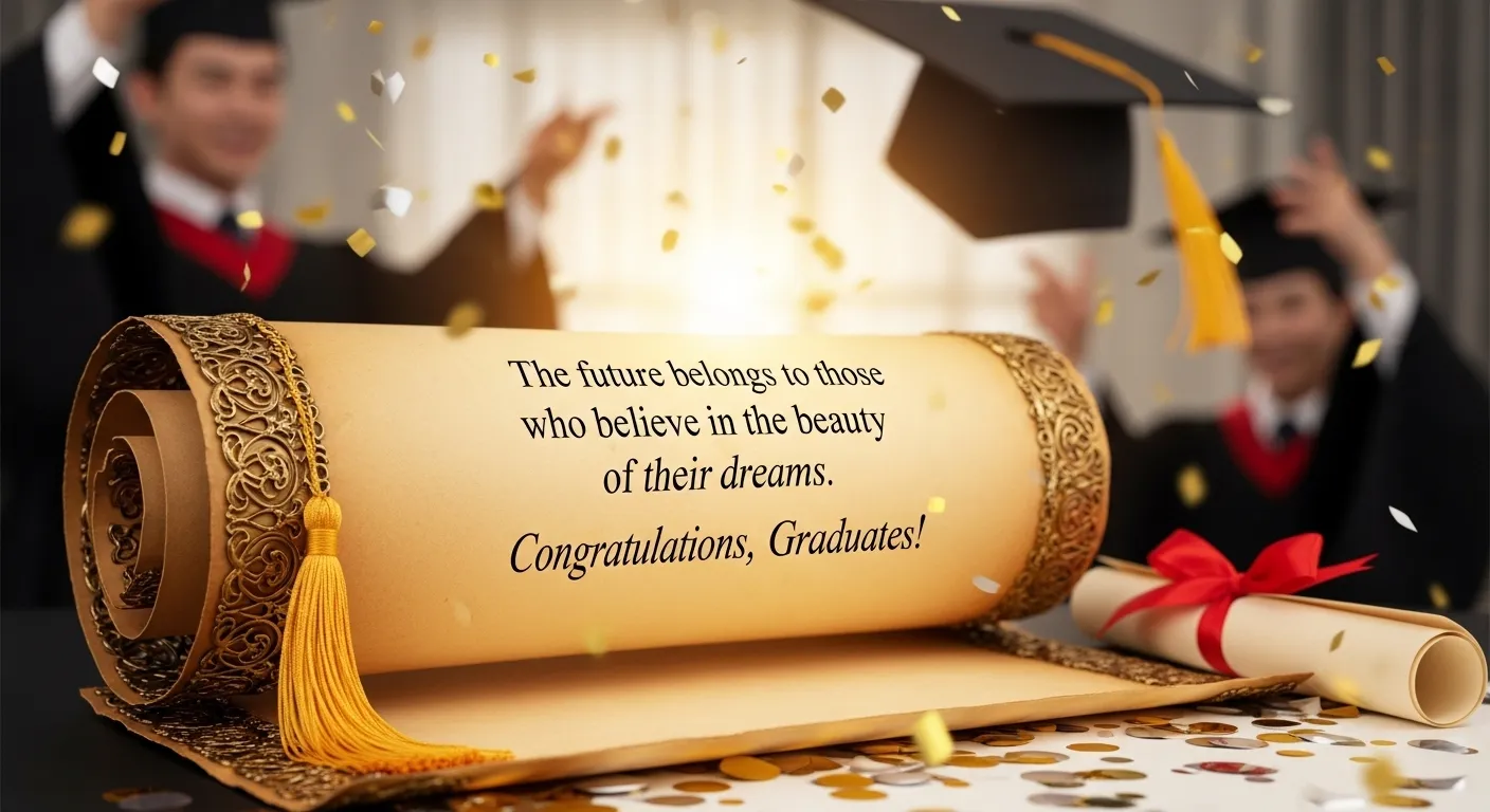Message for graduation
