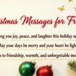 Christmas messages for friends