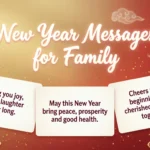 new year messages for family