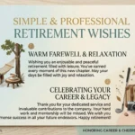 Retirement Messages for Colleague