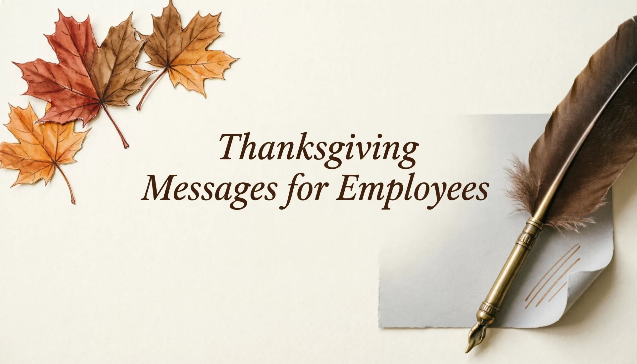 thanksgiving messages for employees