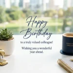 Birthday Messages for Colleague