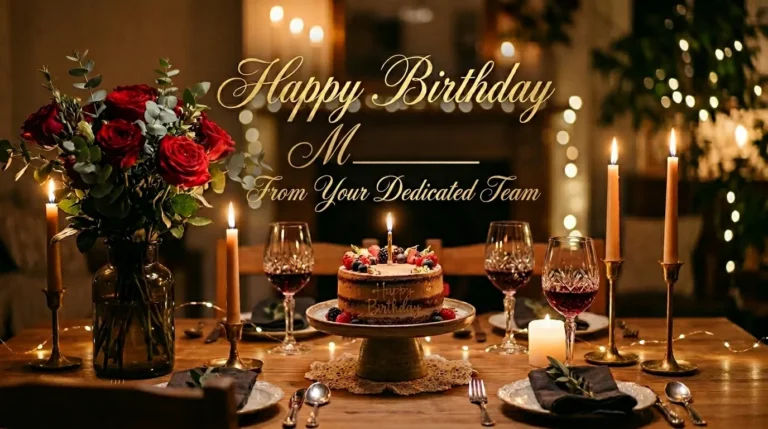 Birthday Messages for Special Friends